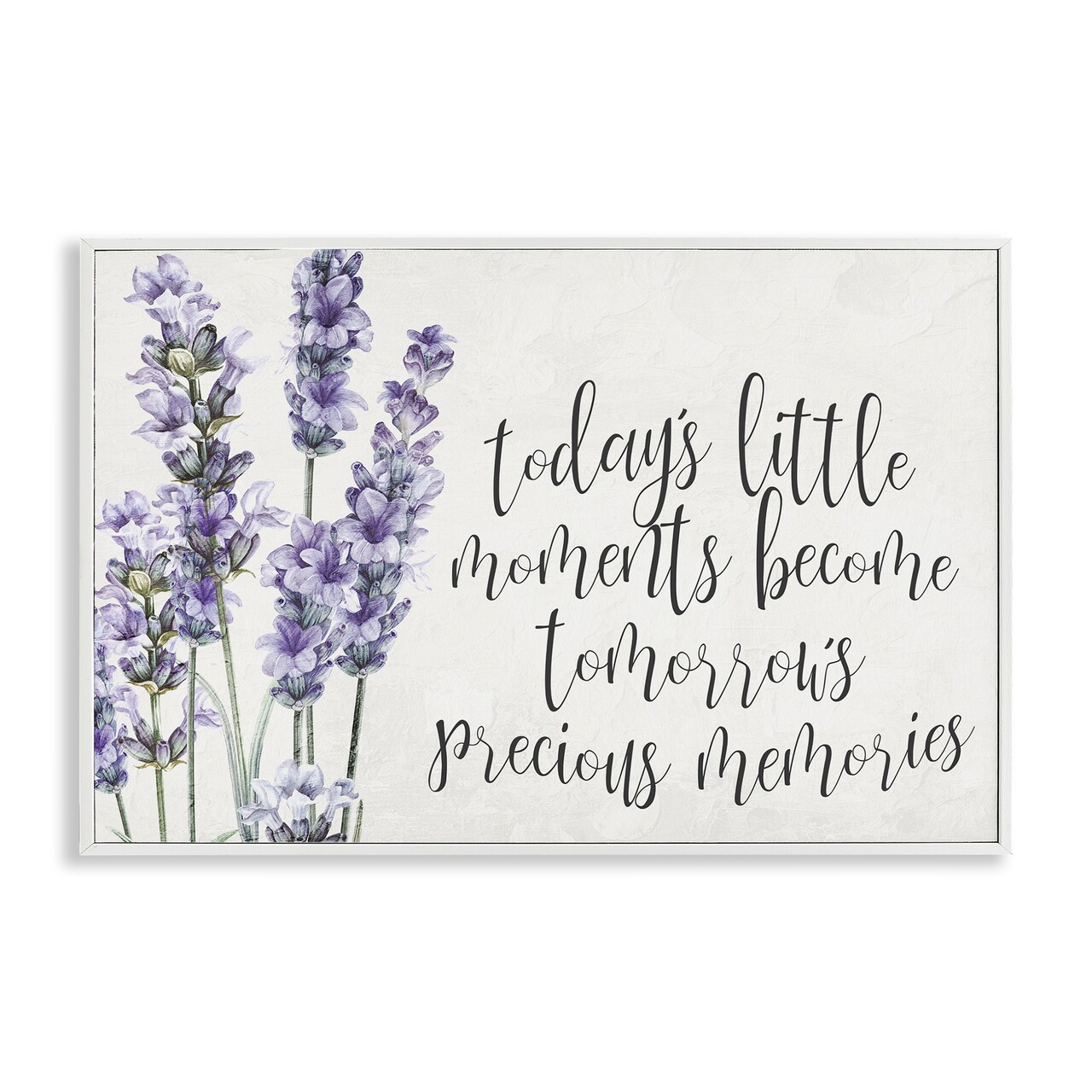 Stupell Industries Today's Little Moments Sentiment Framed Giclee By Kim Allen